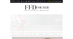 Desktop Screenshot of ffdesignermag.com
